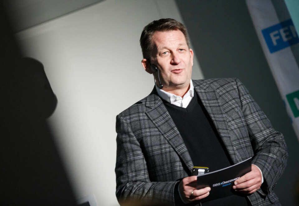 Klar med kutt: Discovery-sjef Harald Strømme har jobbet med å kartlegge kuttene i mediekonsernet den siste måneden. Foto: NTB Scanpix.