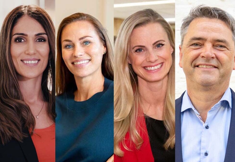 På omtaletoppen: Forbrukerøkonomene Derya Incedursun, Cecilie Tvetenstrand, Silje Sandmæl og Magne Gundersen fra henholdsvis Nordea, Danske Bank, DNB og Sparebank 1 trives i mediene og mediene liker å bruke dem. Se hvem som topper omtalelisten her.