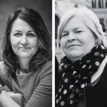 Reidun Kjelling Nybø og Elin Floberghagen 