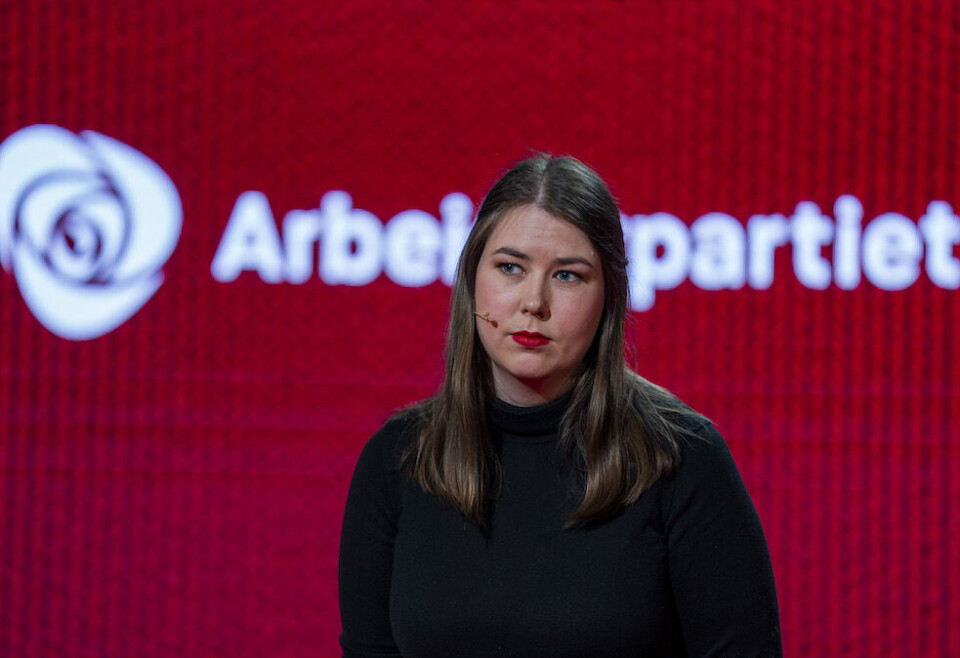 Satser på sosiale medier: AUF-leder Astrid Hoem tror partiene når de unge på andre plattformer enn de tradisjonelle mediene. Foto: Terje Pedersen /NTB