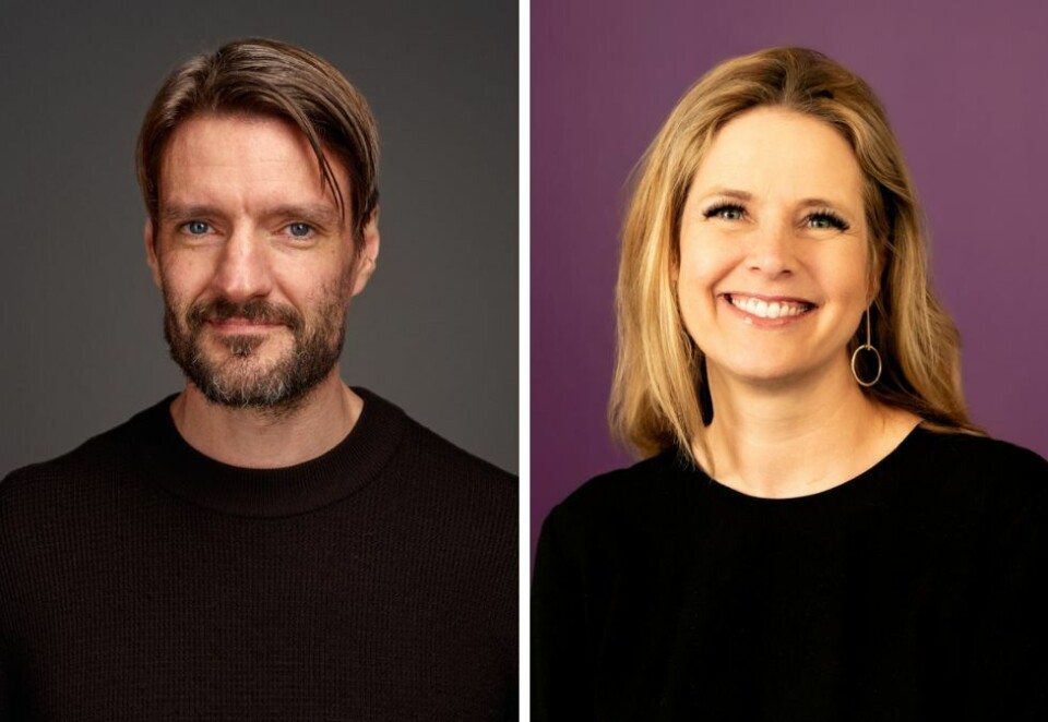 Tar fatt på juryarbeid: Beathe Stangeland Eide fra PHD og Sebastian Prestø fra Morgenstern er trukket ut til å sitte i shortlist jury i Cannes Lions.
