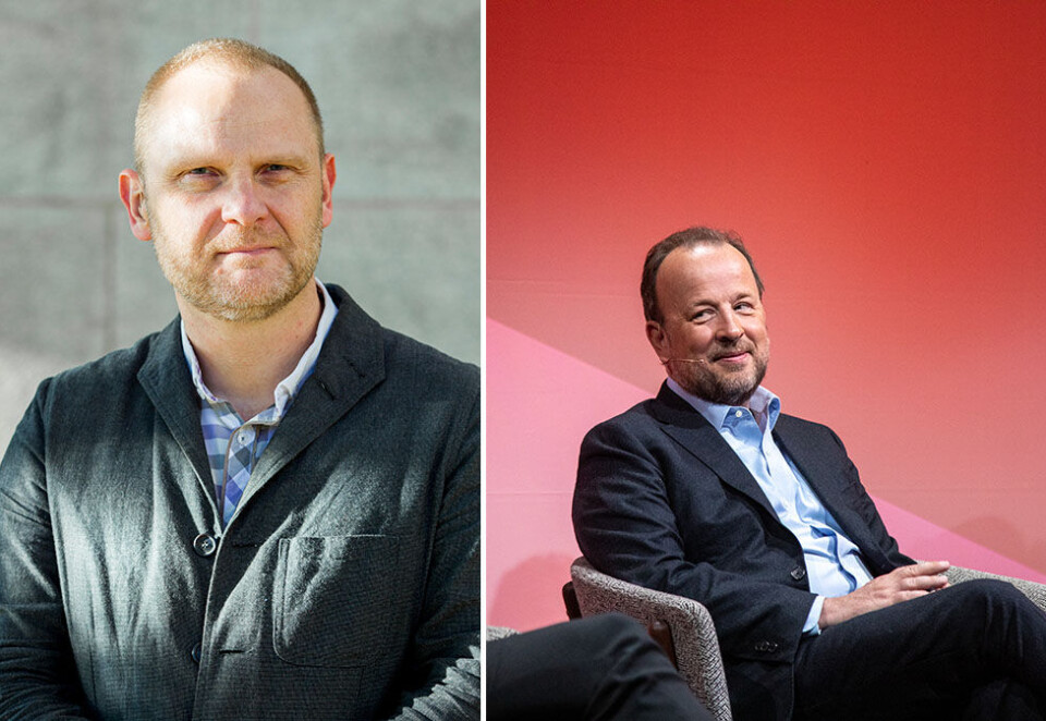 Ikke enige med Gerhardsen: Hverken Aftenpostens Frank Rossavik eller DNs Frithjof Jacobsen kjenner seg igjen i at pressen beskytter sine egne. Begge mener Græsvik-saken har vært behørig dekket.