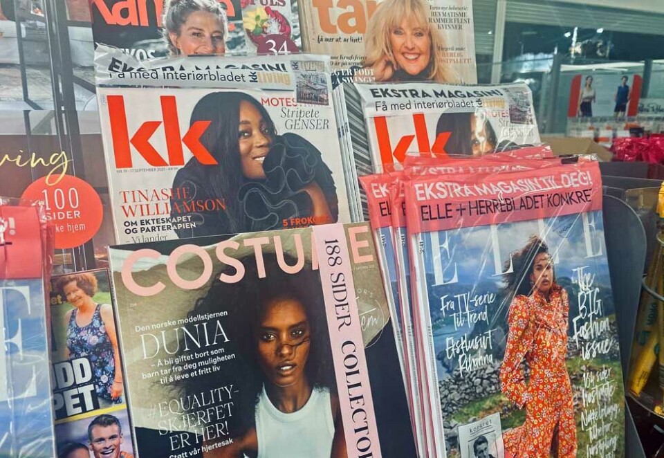 Kvinneblader i fall: Kvinneblader som Kamille, KK og Costume mister stadig flere lesere. - Det norske markedet er viktig for oss, sier den nye, danske magasinsjefen i Bonnier, Birgitte Raben.