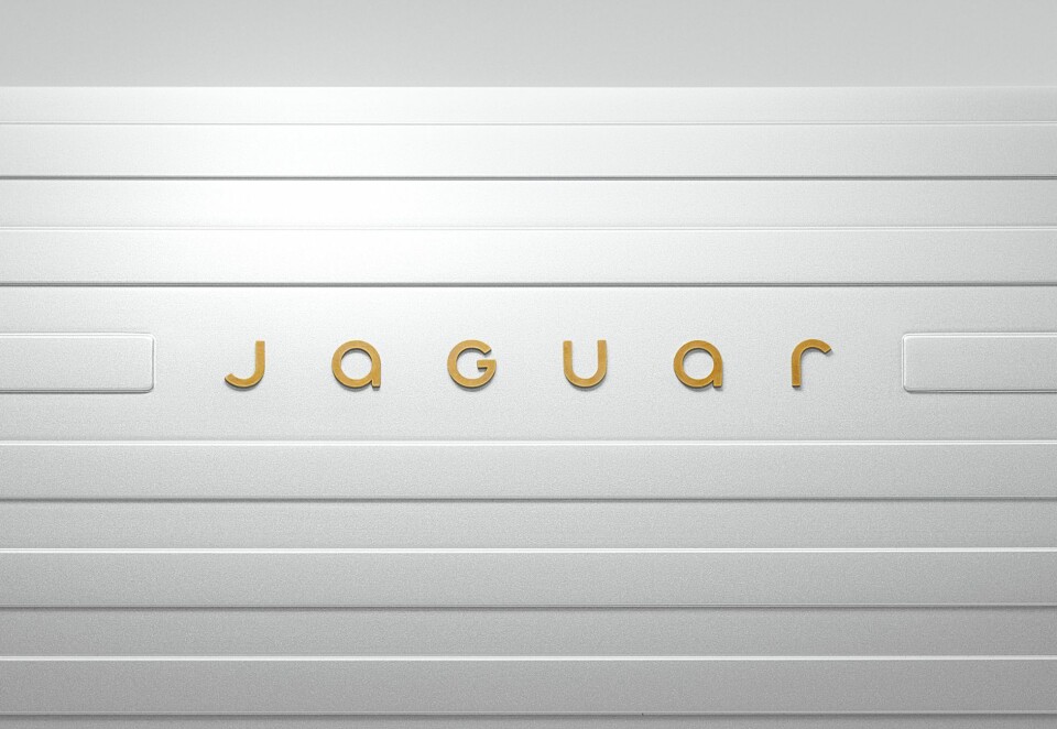Rebranding: Flere har bitt seg merke i den nye logoen til Jaguar som staves «JaGUar». Luksusbilmerket gjør store endringer på veien mot å bli en helelektrisk bilprodusent. Foto: Jaguar
