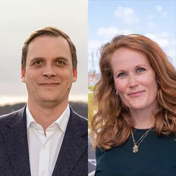 Hans Huseklepp og Anne Gundersen 