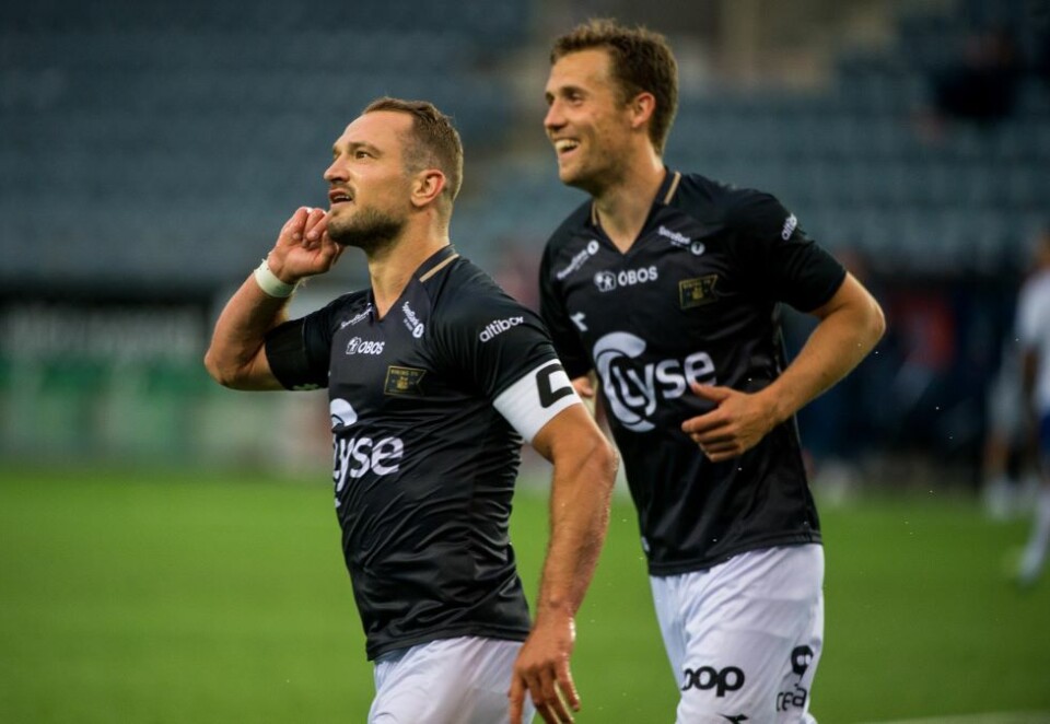 Overgang: Veton Berisha og Viking melder overgang fra Discovery til TV 2, mens produksjonsselskapet NEP fortsetter med norsk fotball. Foto: NTB