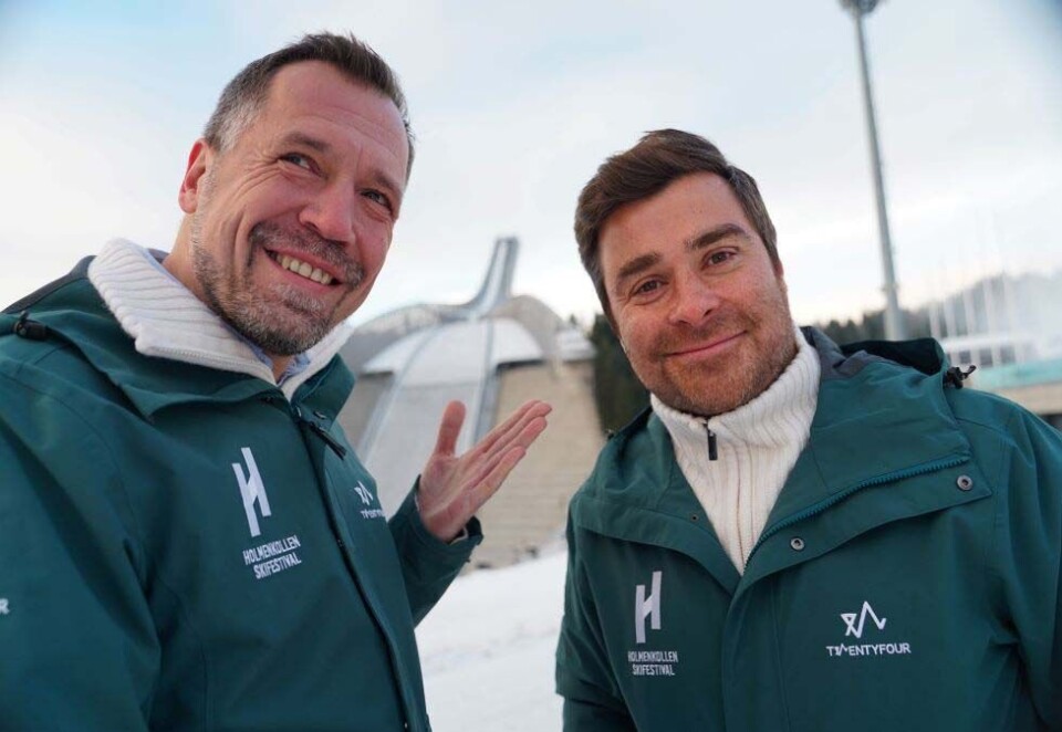 Klar for Kollen: Daglig leder i Holmenkollen Skifestival, Stefan Marx, har funnet sin nye kommunikasjonsansvarlig i Martin Giæver. - Vi trenger en ordentlig folkefest her etter flere år med pandemi og restriksjoner, sier Giæver.