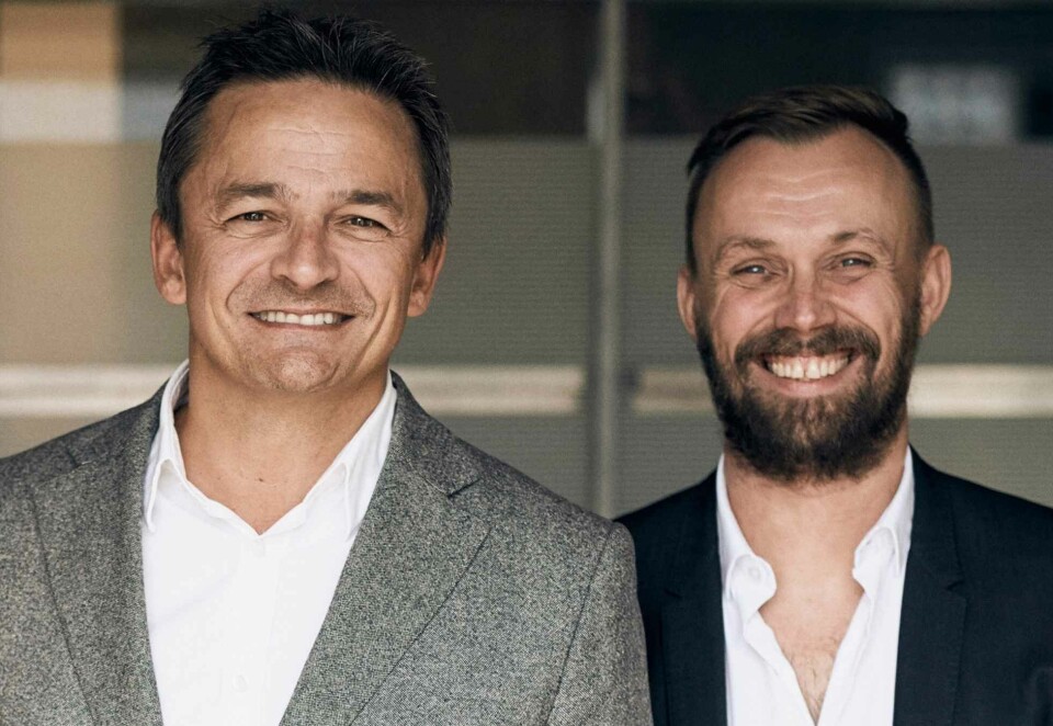 Fornøyd med resultatene: Styreleder Thomas Høgebøl (til venstre) og konsernsjef Mikael Jørgensen mener NoA klarer seg godt i et turbulent marked.
