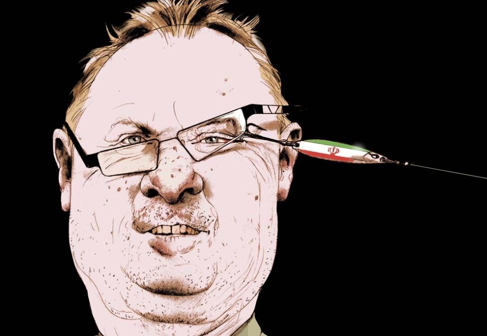 På kroken: Avistegningen til Marvin Halleraker ble kåret til «Årets avistegning» 27. mars 2019. Faksimile fra avistegningen.