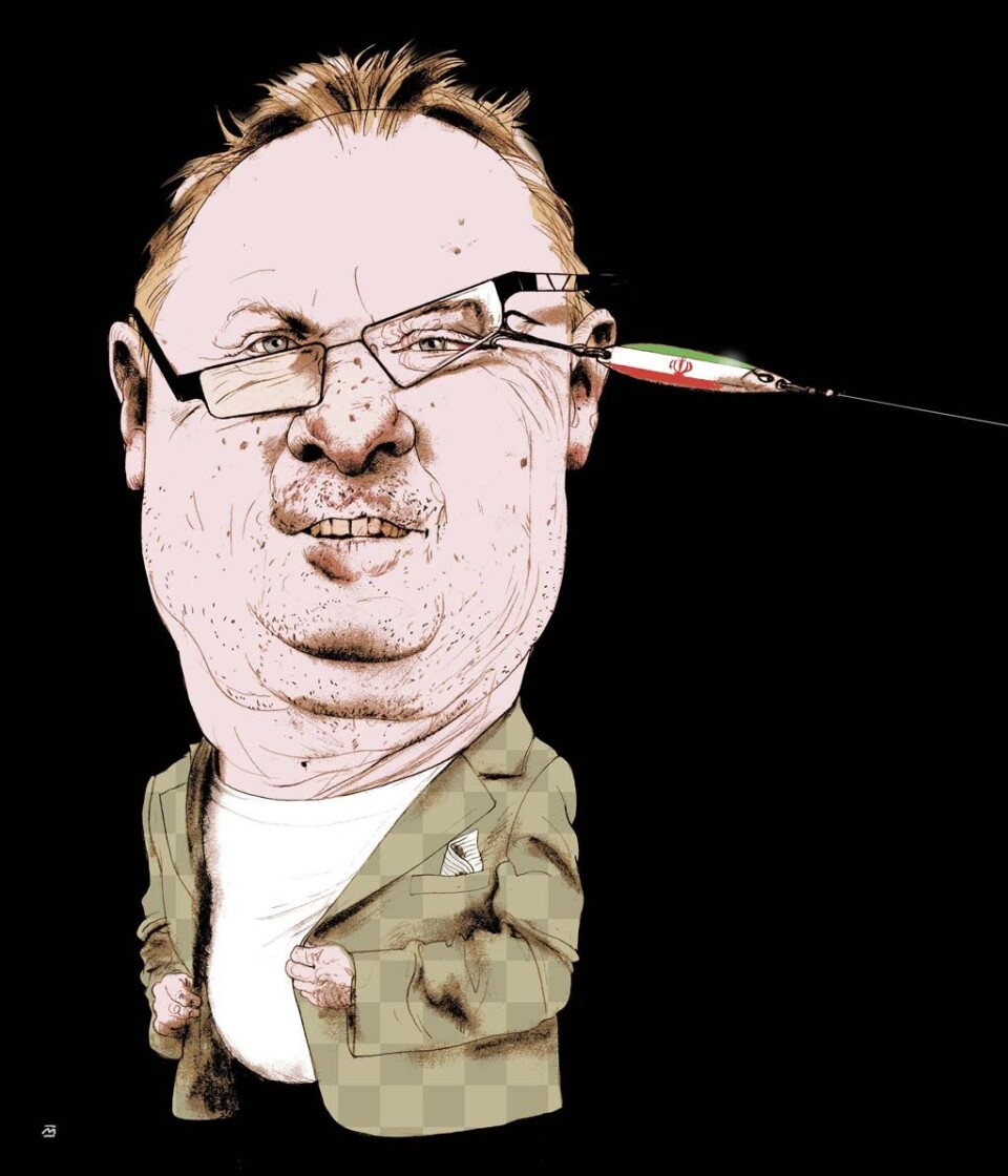 Stor-fisk: Slik ser hele avistegningen til Marvin Halleraker ut.