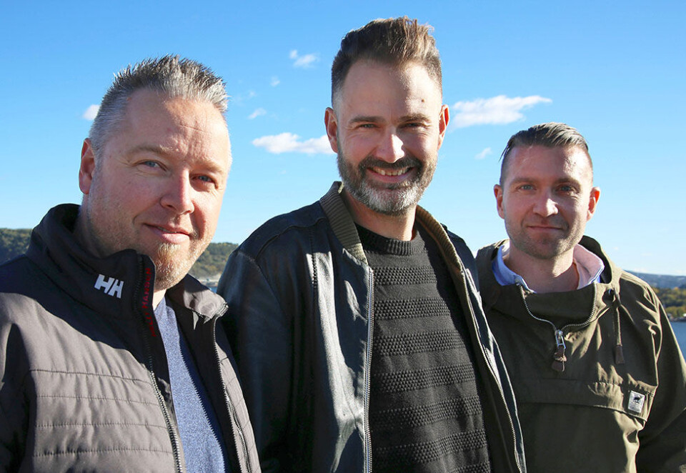 Ansetter: McCann-sjef Calle Hägg (i midten) har fått på plass Espen Bjarkeid (til venstre) og Ole Kristian Bakkene i byrået. Foto: McCann.