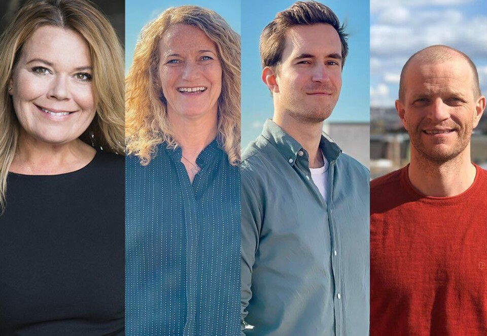 Henter nye rådgivere: Fra venstre: partner Trine Larsen (til venstre), Anne Røkenes, Johan Kolstad Jacobsen og Georg Mork.