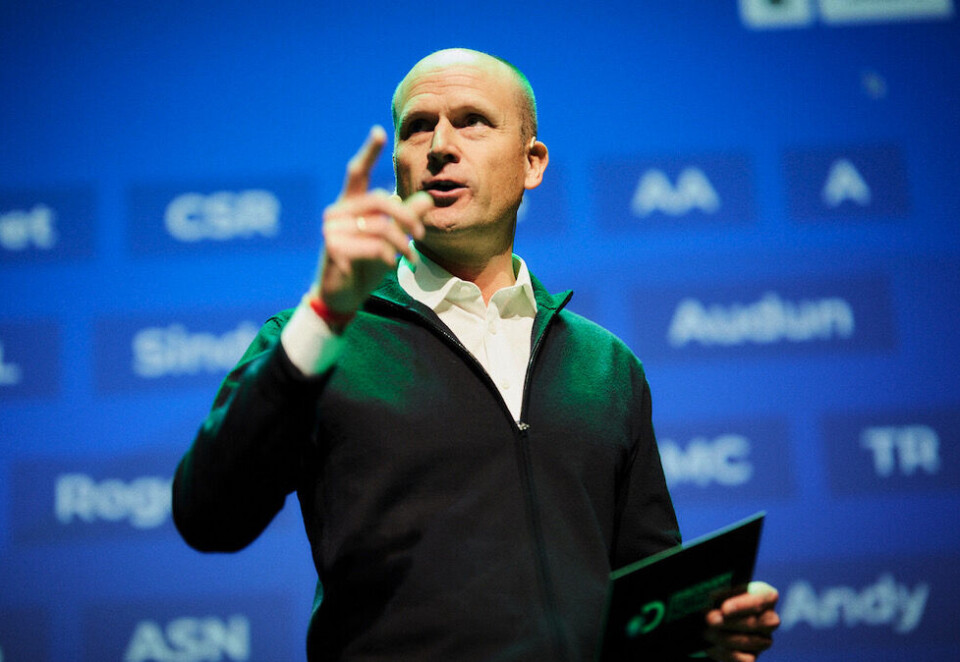 Quizmaster: Finalen på Latter ble ledet av ingen ringere enn Pål Gordon Nilsen. Foto: Helge Brekke.