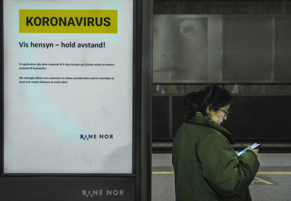 Krevende tider: Koronaviruset har på kort tid satt sitt pres på Oslo sentrum. Jan Blichfeldt og Ingvar Sandvik kommer i dag med del 2 av sin kronikkeserie om hvordan man som markedsfører bør tenke og handle. Foto: Ole Berg-Rusten/NTB Scanpix