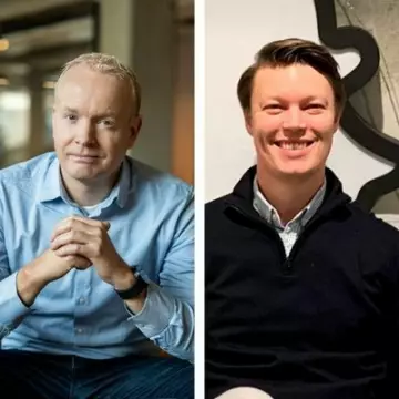 Inge Hofstad Kjeilen og Steffen Rabben 