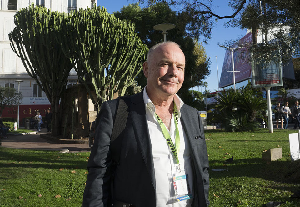 Dårlig dag: Ola Hedemann har ikke funnet den neste store NRK-suksessen når Kampanje møter han på TV-messen i Cannes. Foto: Sidsel Dalen