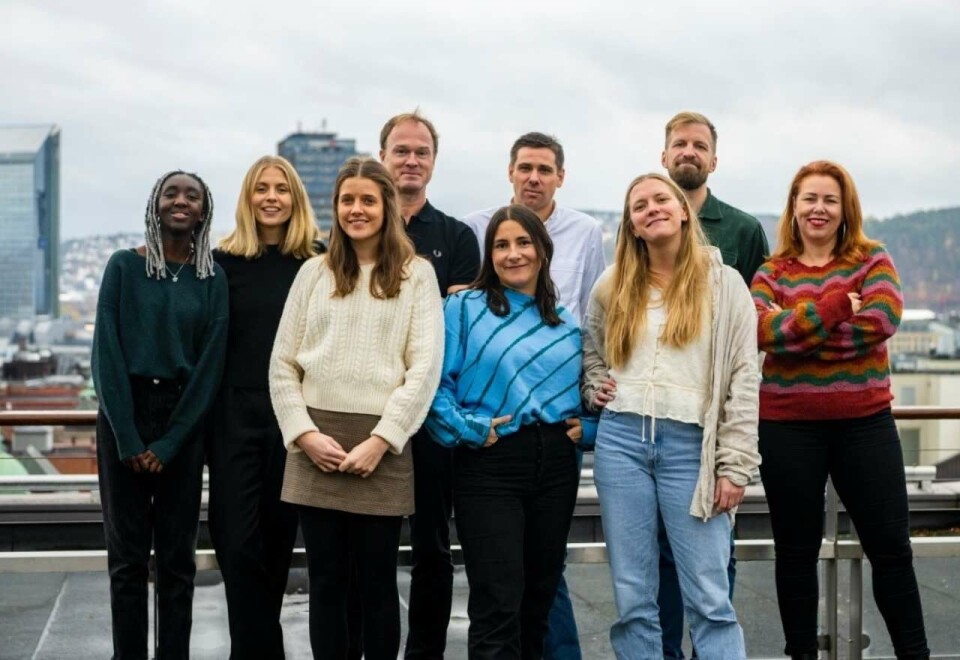 Ny redaksjon på plass: Med sin nye Vink-side og redaksjon går Aftenposten ytterligere til verks i kampen om Oslo-borgeres oppmerksomhet. Nå skal de unge nås med by- og restaurantguider. Foto: Aftenposten.