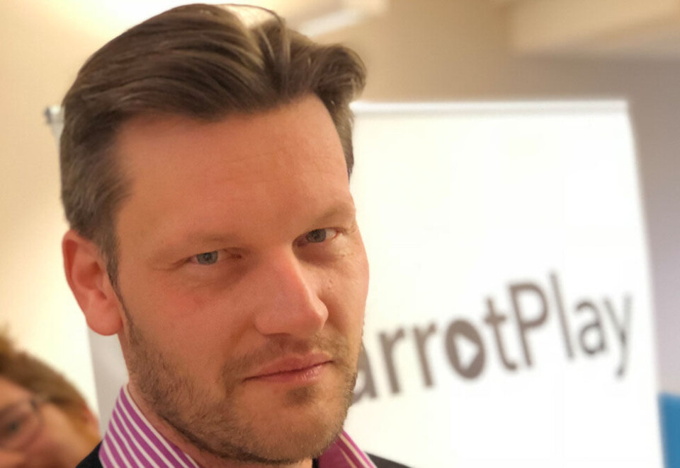 Seriegründer: Borgar Ljosland er administrerende direktør og en av gründerne i ParrotPlay. Foto: ParrotPlay.