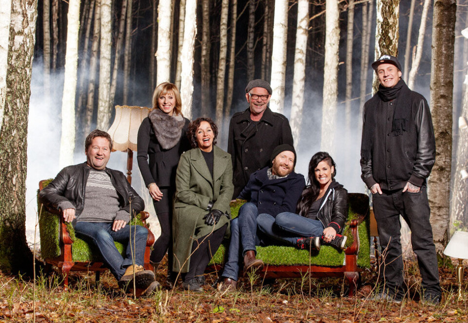 Nye artister: Bjarne Brøndbo, Silje Nergaard, Inger Lise Rypdal, Jonas Fjeld, Thom Hell, Lene Nystrøm og OnklP er årets artister. Foto: Sebastian Ludvigsen/TV 2.