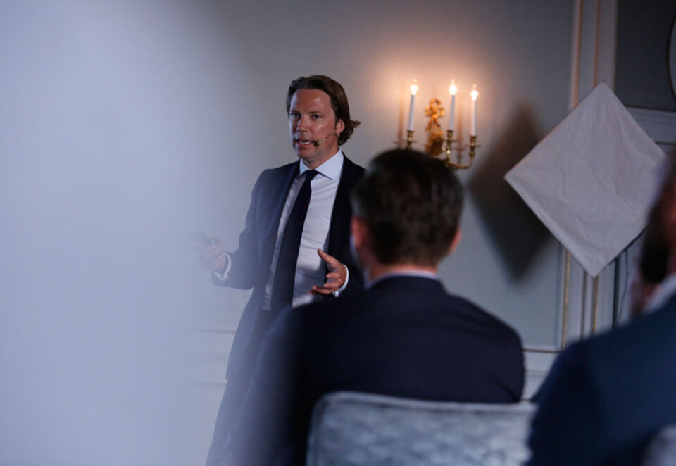 Traff med spådom: Fredrik Malmberg i Stella Advisors snakket på Media Business om de viktigste driverne i markedet for oppkjøp og fusjoner og varslet allerede da nye oppkjøp i mediesektoren. Foto: Eivor Eriksen.