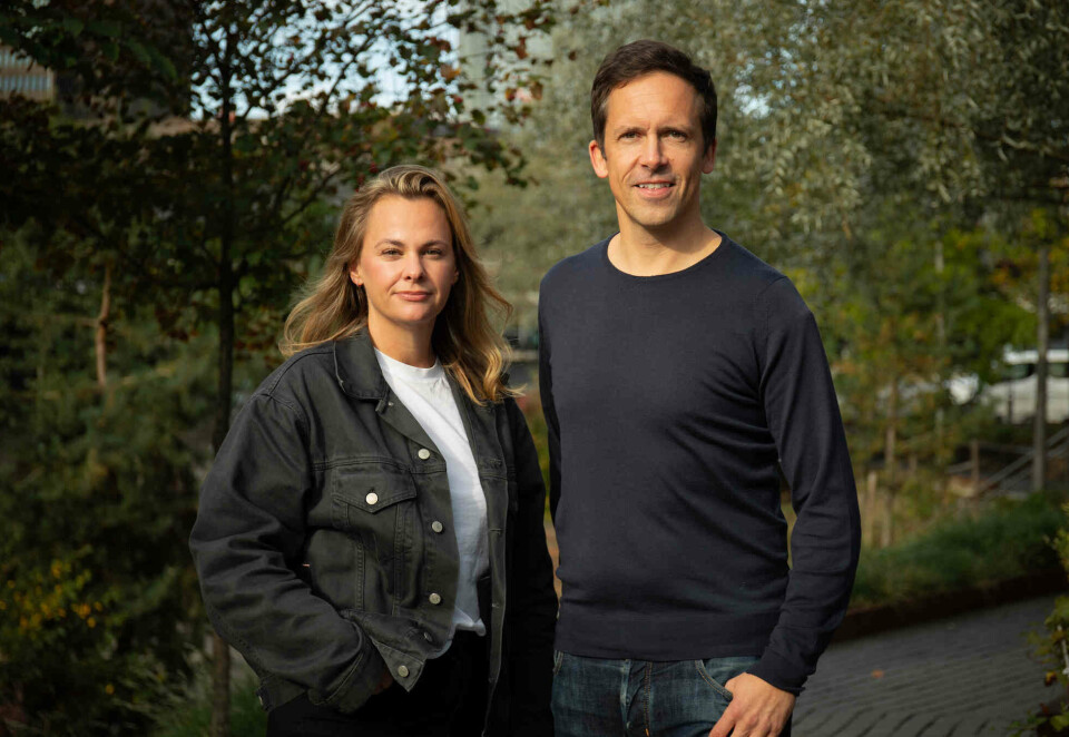 Nytt radarpar: Ellen Lidgren har ledet Eggs Design. Nå skal hun lede en langt større gjeng i Sopra Steria sammen med Anders Kunz. Foto: Sopra Steria