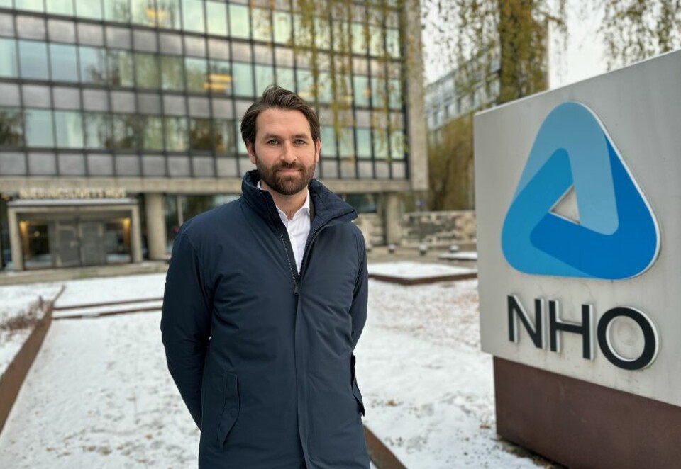 På plass: Fillip-André Baarøy er allerede på plass i sin nye rolle som senior kommunikasjonsrådgiver i NHO.