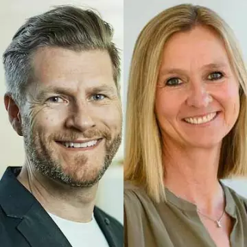 Svein Inge Leirgulen og Anne-Lise Mørch von der Fehr 