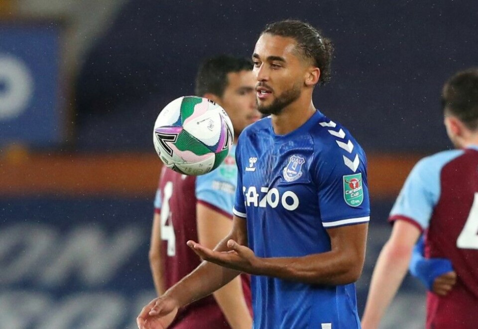 Hanker poeng: Everton-spissen Dominic Calwert-Levin har skåret fem mål på tre kamper og gitt god valuta for pengene til flere Fantasy-spillere, blant dem Anne-Cathrine Lund i Walt Disney Company som ligger på 2.plass i Kampanje-ligaen. Foto: Pool via Reuters/ Alex Livesey