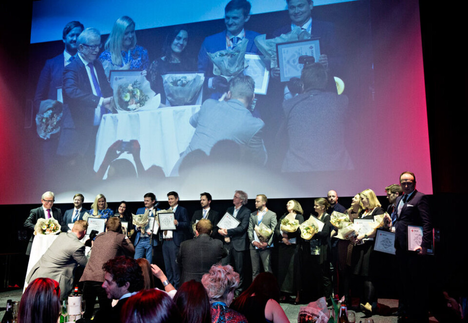 Ledet Skup: Sekretariatslederen i Skup har sagt opp sin stilling med umiddelbar virkning etter at revisor fant avvik i regnskapet på nesten 43.000 kroner. Bildet er fra prisutdelingen under Skup-konferansen 2015. Foto: NTB Scanpix.