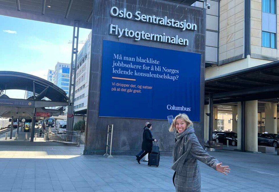 - Viktige samtaler: Maren Synnevåg i Columbus mener konsulenthuset grep et gyllent øyeblikk med sitt reklamestunt da de kastet seg på saken om svartelistingen i Sopra Steria. - Vi ønsker å posisjonere oss som en meningsbærer som tør å stå i bresjen for viktige samtaler, skriver Synnevåg i denne kronikken.