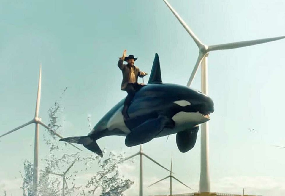 Dårlig kvinnetekke: I begynnelsen av september slapp Aker en reklamefilm med filmhelten Chuck Norris, som skal ha kostet ti millioner å produsere. - Filmen leverte god liking og ikke minst effektiv oppmerksomhet blant menn, men falt nok noe igjennom blant kvinner, sier Håvard Ose i Mediacom.