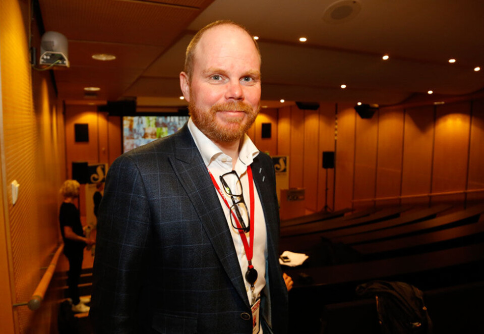 Forsvarer dekningen: VGs sjefredaktør Gard Steiro er ikke enig i at bildebruken i dekningen av Lørenskog-saken bidrar til forhåndsdømming av Tom Hagen. Foto: Eivor Eriksen