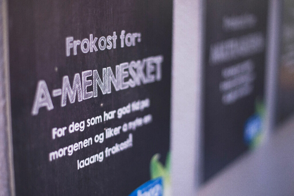 I kulissene på en pressefrokost