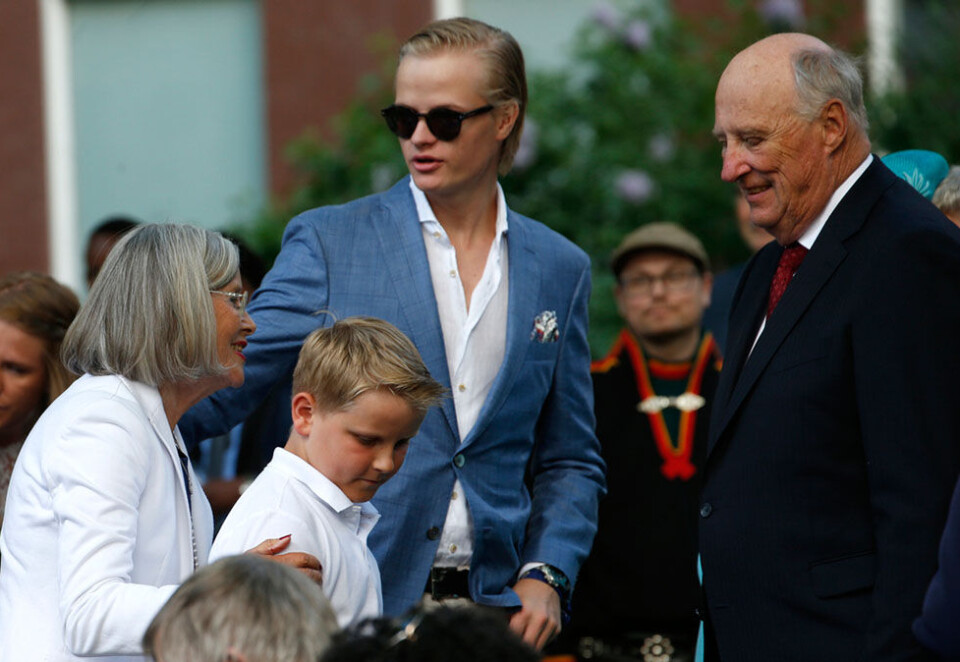 Refset Se og Hør: Kronprinsparet syntes i våres at Se og Hørs fremstilling av Marius Borg Høibys kjæreste Juliane Snekkestad i en av bladets utgaver var beklagelig. De vurderte en stund å klage kjendisbladet inn for Pressens Faglige Utvalg. Foto: Lise Åserud / NTB scanpix