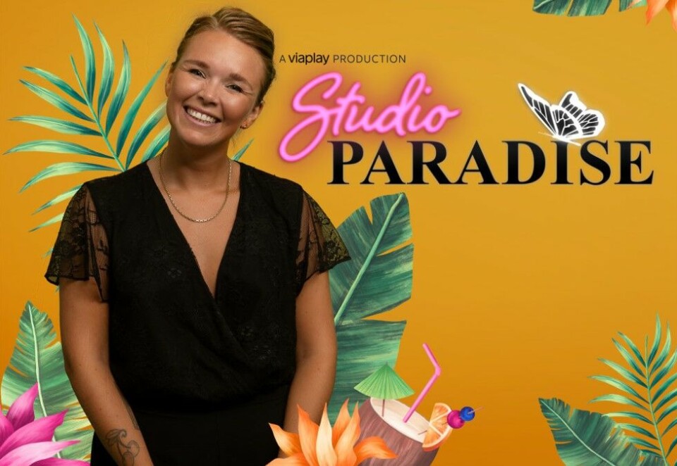 Nytt talkshow: Tidligere Paradise Hotel-deltager Vida Lill Berge er studiovert i talkshowet «Studio Paradise». Foto: Nent-gruppen.