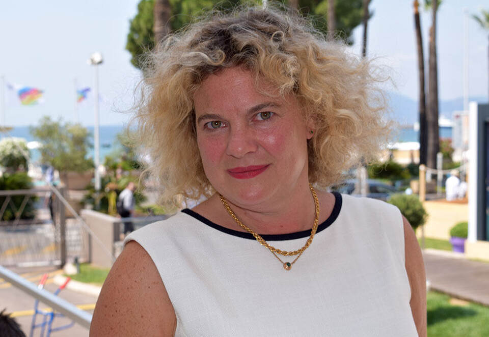 Kritisk mediebransje: Eleanor Mills i The Sunday Times er en av flere pressetopper i Cannes som er kritiske til utviklingen i reklameindustrien. Foto: Dag Robert Jerijervi.