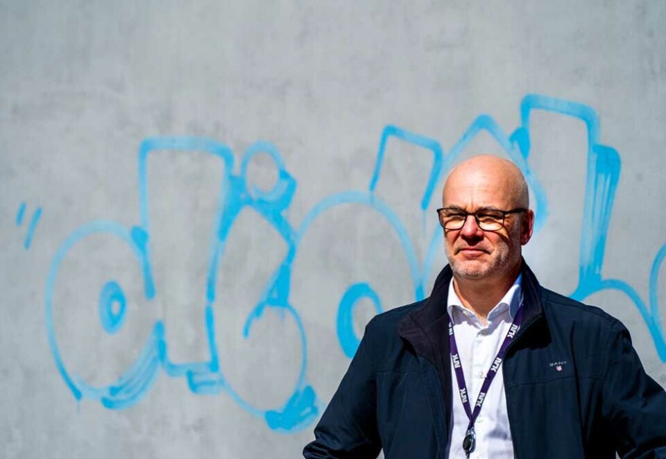 Er fortsatt jobbfavoritten: På en av verdens største arbeidslivsundersøkelser gjør kringkastingssjef Thor Gjermund Eriksen i NRK det godt. Allmennkringkastreren som har lagt bak seg en opprivende arbedisrettssak topper listen over de mest attraktive arbeidsgiverne i Norge. Her Eriksen på den nye NRK-tomta på Ensjø. Foto: NTB