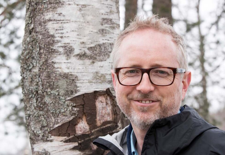 Fagpressevinner: Panorama Nyheter fikk både Fagpresseprisen og tre andre priser på torsdagens utdeling. Fagbladet gis ut av Norad, som vant utgiverprisen. Den ble gitt til Norad-sjef Bård Vegar Solhjell. Foto: Berit Roald / NTB