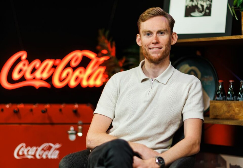 Markedskoordinator: Magnus Emil Furnes, markedskoordinator i Coca-Cola Norge.
