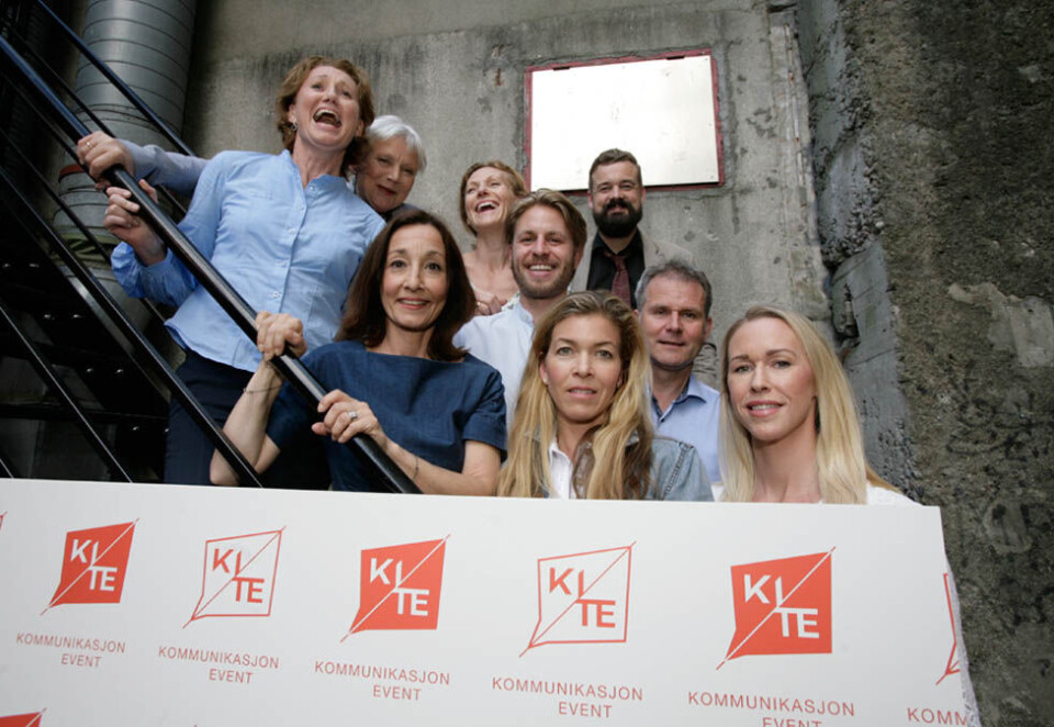 Slår seg sammen: Inspiration og Grandlab slår seg sammen og skifter navn til Kite kommunikasjon event. Det nye selskapet får ti ansatte og en omsetning på rundt 40 millioner kroner i 2017.