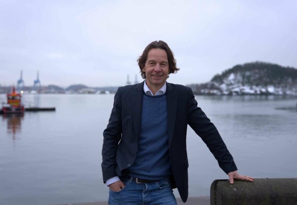 Fornøyd: Jan Christian Fosseidbråten er full av lovord om den nye Los-sjefen. - Det er ingen underdrivelse å si at uten Ellen - hadde vi ikke vært der vi er i dag. Hun på mange måter selve hjertet i Los. Foto: Oceans