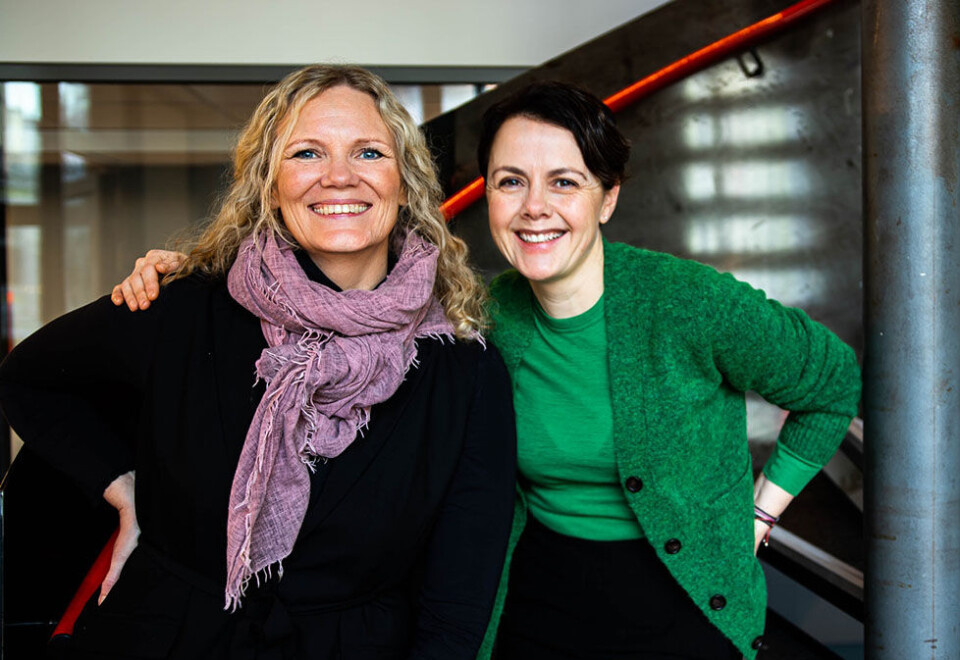 Tilbake til Anorak.Kine Werenskiold går tilbake til Anorak etter et kort opphold i Red Media Consulting. Her sammen med Red-kollega Lena Sarset.