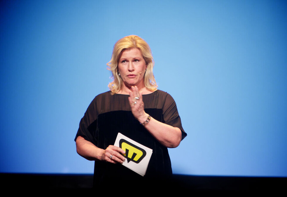 Ingen mediefest: For andre år på rad må festivalsjef Guri Heftye innse at koronapandemien setter en stopper for den årlige mediefesten i Bergen. Foto: Nordiske Mediedager