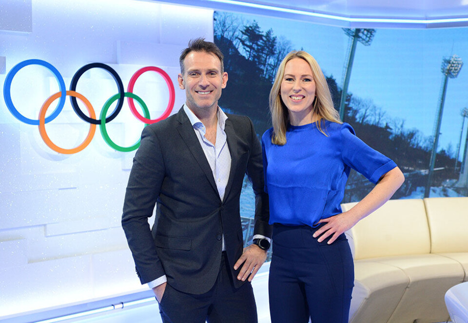 Frontet OL-satsingen: Carsten Skjelbreid og Anne Sturød har loset tv-seerne gjennom OL-sendingene til TVNorge på ettermiddagstid. Nå får de folkets dom. Foto: TVNorge.