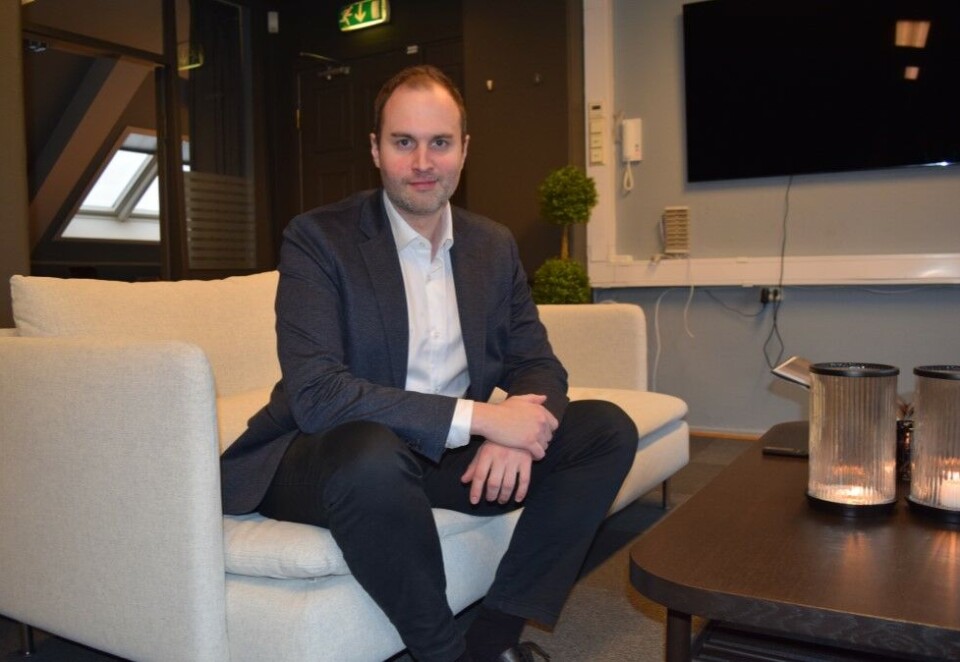 Norgessjef: Steffen Breen, sjef for Consids norgeskontoret, har fisket inn sin første ordentlig store kontrakt for selskapet. Foto: Øyvind Hofsrud