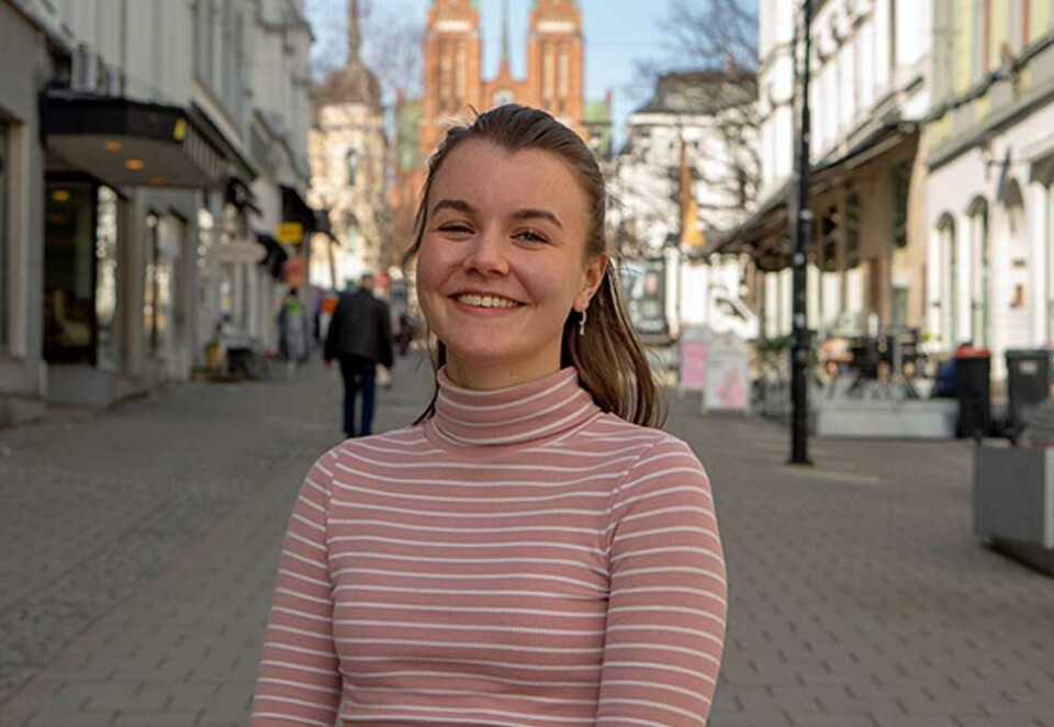 Ny i Amedia Innholdsbyrå: Amedias opplever vekst i salget av innholdsmarkedsføring og ansetter nå også i sitt eget innholdsbyrå. Jenny Johnsen (23) er ansatt som ny innholdsprodusent i byrået.