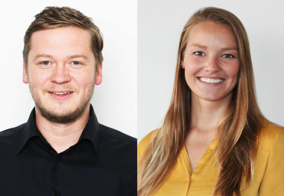 Nye i designteamet: Både David Krogh og Tina Jacobsen får sentrale roller i Accenture Interactive og Fjord sine nordiske satsinger.