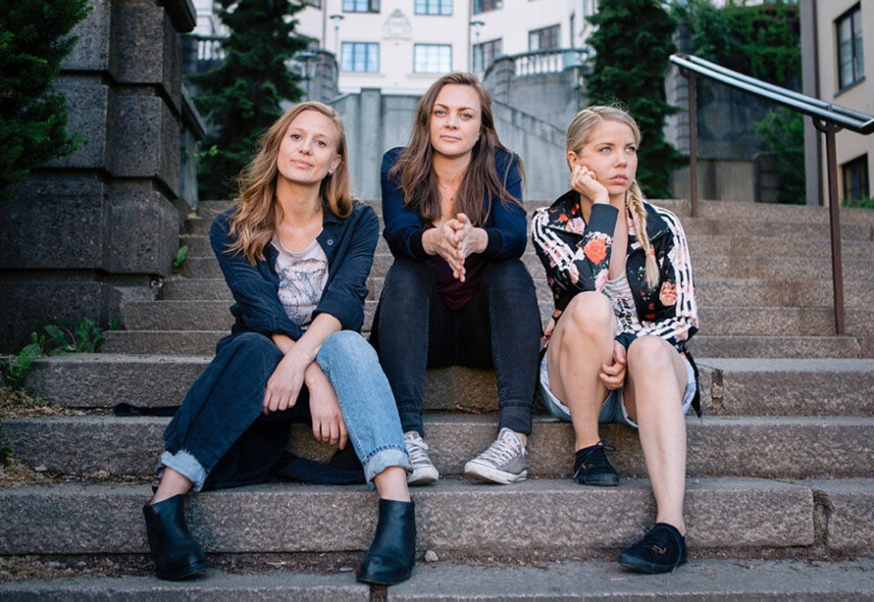 Dramasuksess: Serien «Unge lovende» gjør suksess på nettet og er blitt NRKs mest sette dramaserie på nett. Foto: NRK.