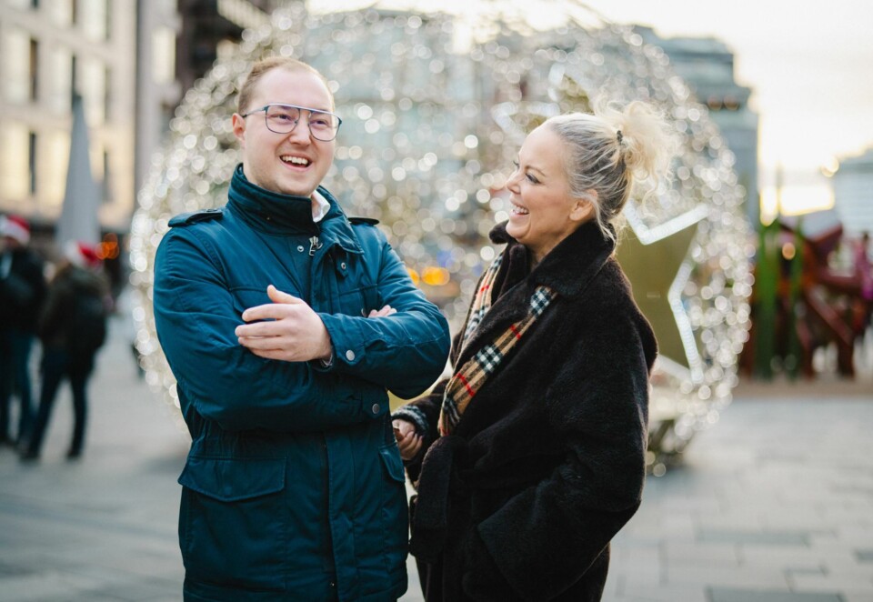 Imponerende ungfole: Marius Vestlien Hansen vil bidra til å løfte Maverix innen digital markedsføring som SEO-leder. Her sammen med byråleder Linda Nordheim. Foto: Maverix