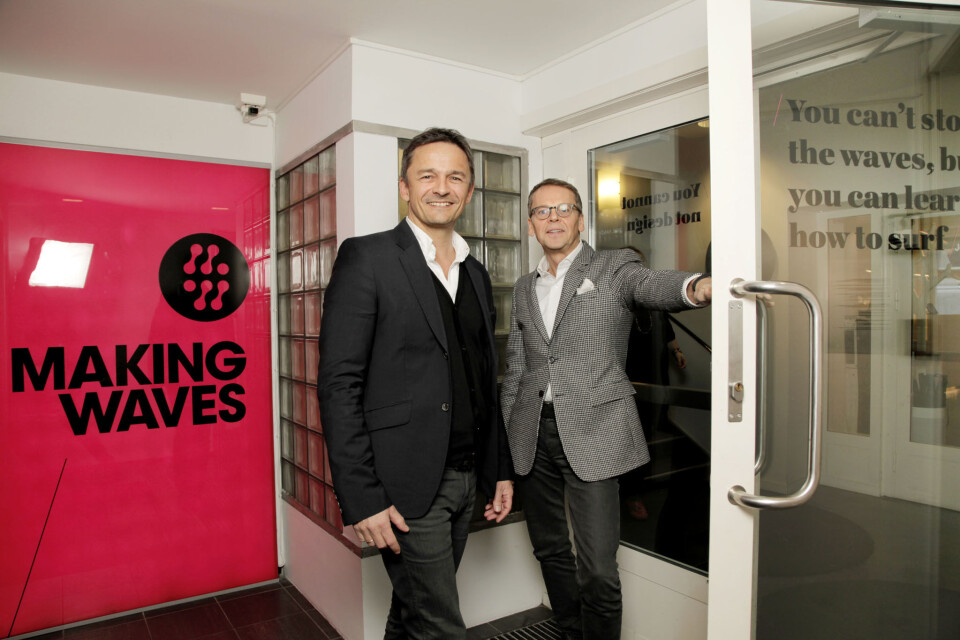 Storsatsing: Thomas Høgebøl har fått med seg Making Waves-sjefen Dag Honningsvåg og seks andre nordiske byråer i en ny nordisk kommunikasjonsgigant. - Det vi nå gjør er historisk. Det har ikke vært gjort før, sier Høgebøl til Kampanje. Foto: Eivor Eriksen